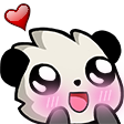 pandaloveblush emoji