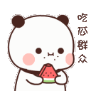 PandaWatermelon emoji