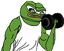 pepe_workout emoji