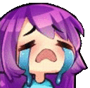 PurpleGirl_Cry emoji