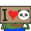 PepePandaLove emoji