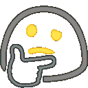 b_NeonBlobThink emoji