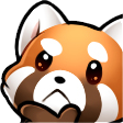 RedPandaThink emoji