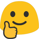 blobthumbsup emoji