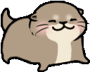 GifOtterHappy2 emoji
