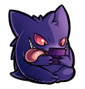 gengarhaunterpikachupokemonvideo emoji