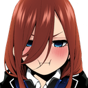 Nakano_Miku_Pout emoji