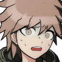 k_8382_makoto_naegi_scared emoji