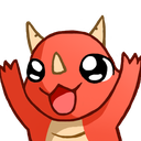 dragonHappy emoji
