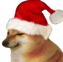 christmasdoge emoji