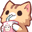 nekocatsip emoji
