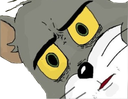 BLK_CatTomStareOwO emoji
