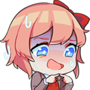 Sayori_scared emoji