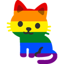ga_lgbtqCatGay emoji