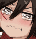 MikasaCrying emoji