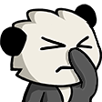 PE_PandaFacepalm emoji