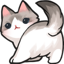 cute_cat_tail emoji