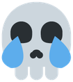skull_cry emoji