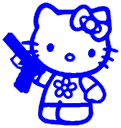hello_kitty_blue_3 emoji