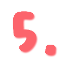 red_5 emoji