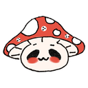 blushing_happymushroom emoji