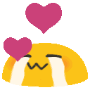 bloblovemelting emoji