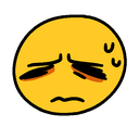 Tired emoji