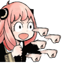 SXFAnyaOraOraOra emoji