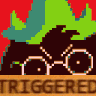 Ralsei_Triggered emoji