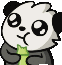 PandaBambooAnimated emoji