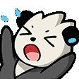 PandaCryAnimated emoji
