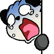 PandaScaredAnimated emoji