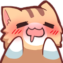 nekocat_drool emoji