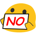 blob_no emoji