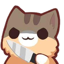 nekocat_knife emoji