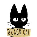 The Black Cats Discord Server Logo