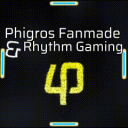 Phigros and Rhythm Gaming Discord Server Logo