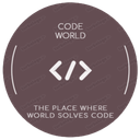 Code lang World Discord Server Logo