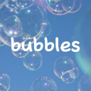 b u b b l e s  ୨୧ Discord Server Logo
