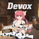 - 𝘿𝙚𝙫𝙤𝙭 - 𝙈𝙞𝙡𝙠𝙮 𝘾𝙤𝙬 🐄🤍 Discord Server Logo