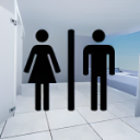Public Bathroom Simulator Discord Server Logo
