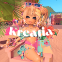 🌺 ，KREATIA ১ ۫ 🌊 Discord Server Logo