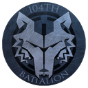 104th Battalion Milsim. Discord Server Logo