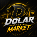 ・𝘿𝙤𝙡𝙖𝙧 𝙁𝙞𝙫𝙚𝙈 𝙈𝙖𝙧𝙠𝙚𝙩 |  +11K Discord Server Logo