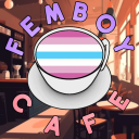 Femboy Cafe Discord Server Logo