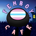 Femboy Cafe Discord Server Logo