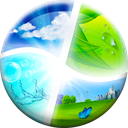 Skeuoss 🌐🐠 Frutiger Aero 🫧🍀 Discord Server Logo