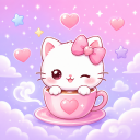 🌸 Kawaii Cafe 🌸 Discord Server Logo