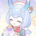 ₊˚ʚ ᗢ₊˚✧ ﾟ. genshin rp!! - modern Discord Server Logo