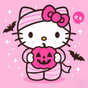 Sanrio Cafe ᢉ𐭩 Stickers ᢉ𐭩 Emotes ᢉ𐭩 Hello Kitty ᢉ𐭩 Giveaways Discord Server Logo